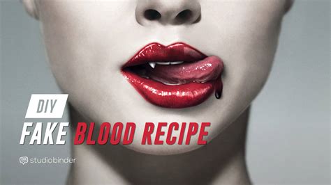 best fake blood recipe for clothes|washable blood without staining.